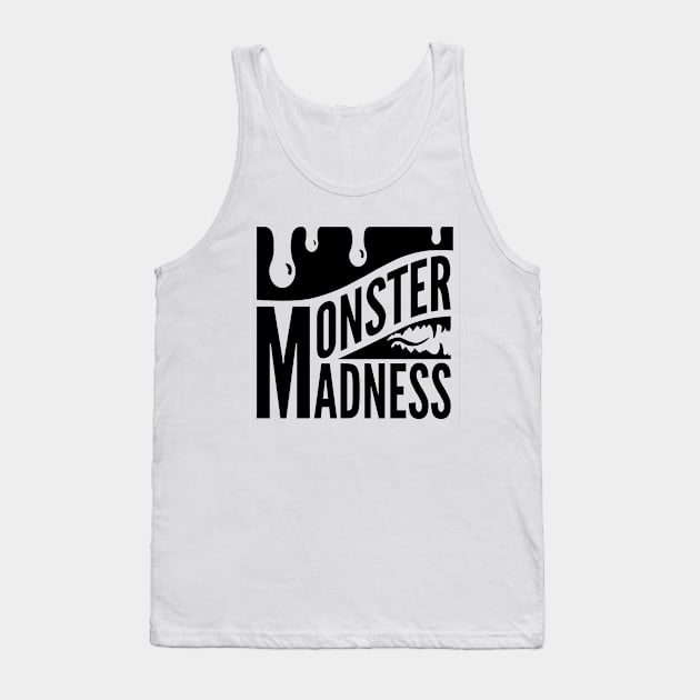 Monster Madness Original Logo - Invert Tank Top by Erika Gwynn